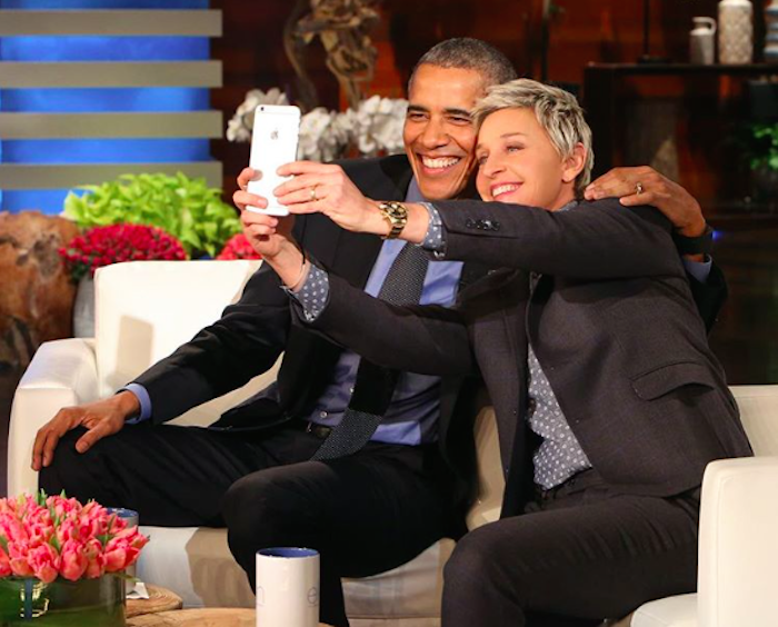 Ellen - Barack Obama, talk show