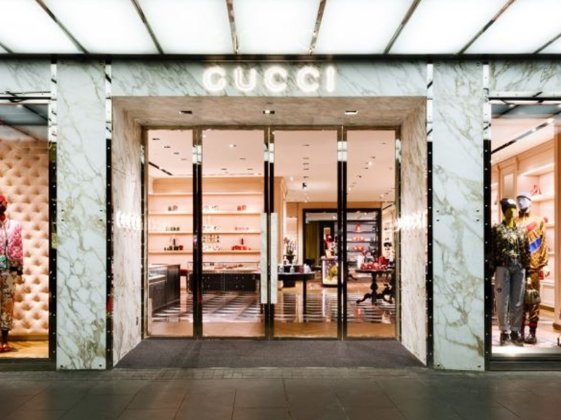 gucci store come and shop with me