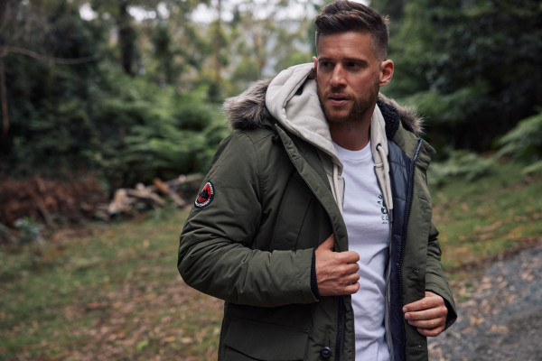 Dan Ewing and Superdry team up on a new sustainability campaign