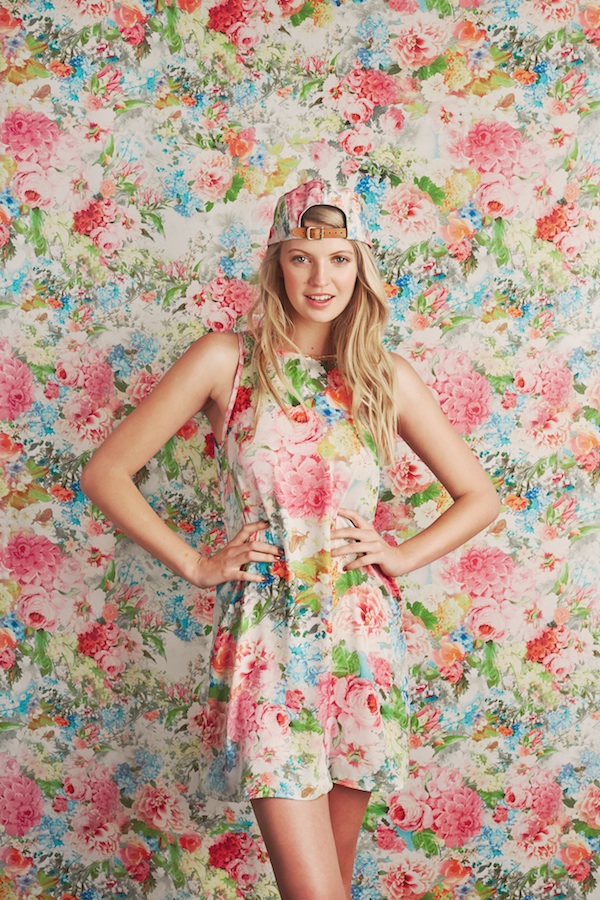 Hattie Cap Secret Garden Dress Abby Holland Fashion Remix
