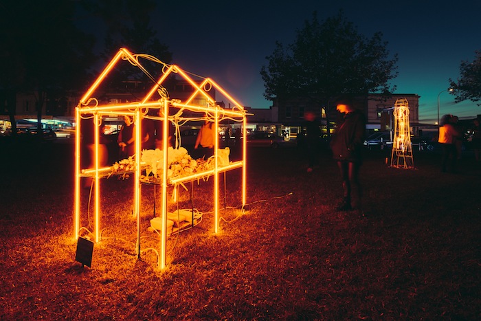 artinthedarkhires_davidstgeorge_ARTIST Neon Collective TITLE How Does Your Garden Grow