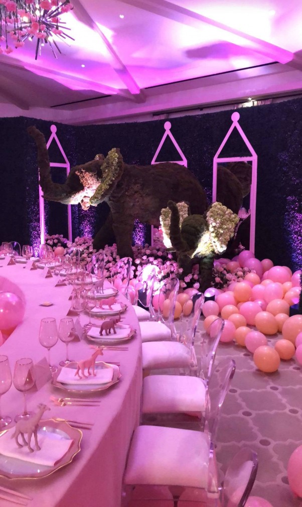 Your BTS look at Khloe's lavish baby shower | Remix Magazine