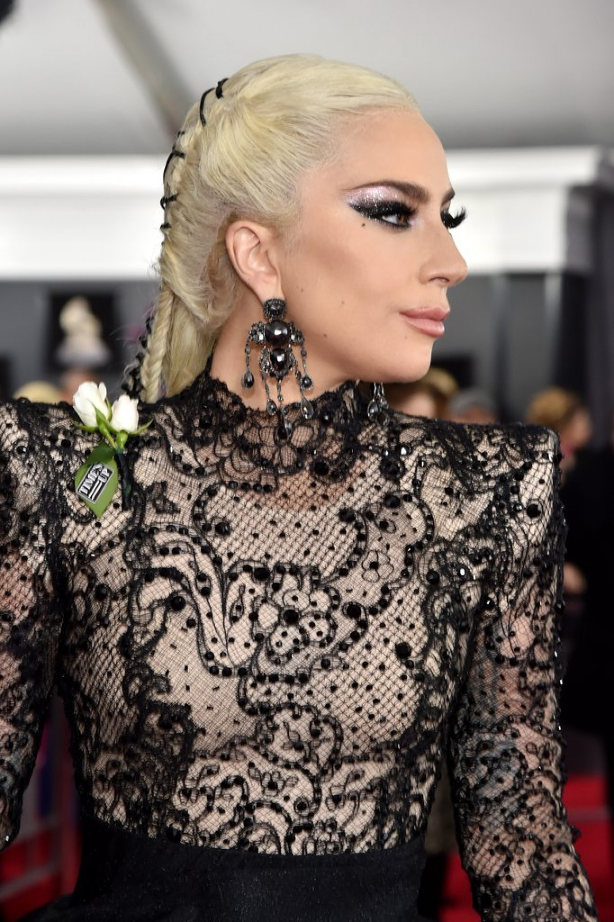 Lady Gaga Hair Makeup Grammys 2018