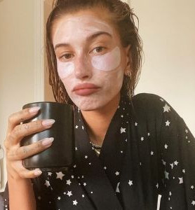 hailey bieber skincare thumbnail