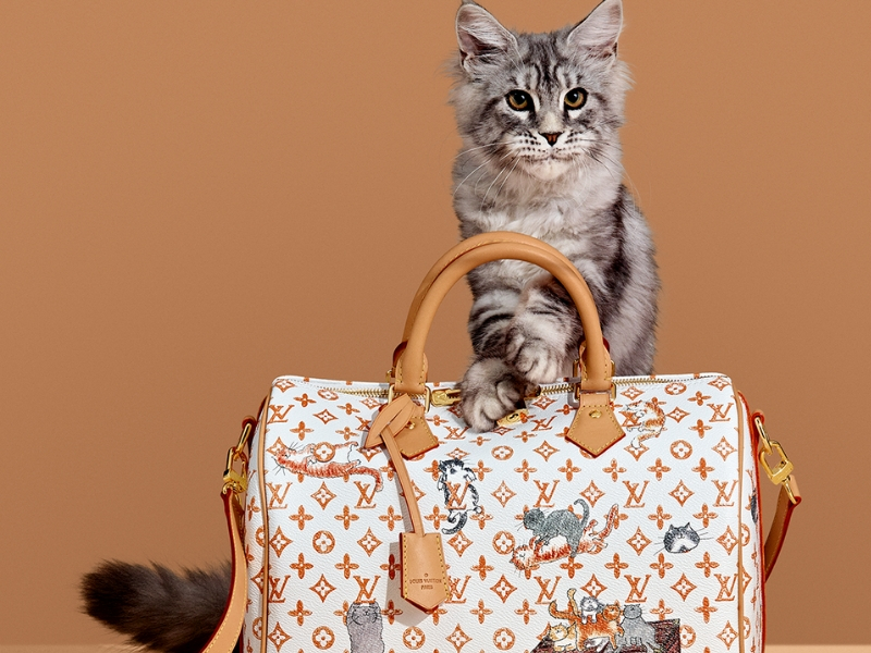 Louis Vuitton x Grace Coddington Collab: Cat Bags, Shoes, More